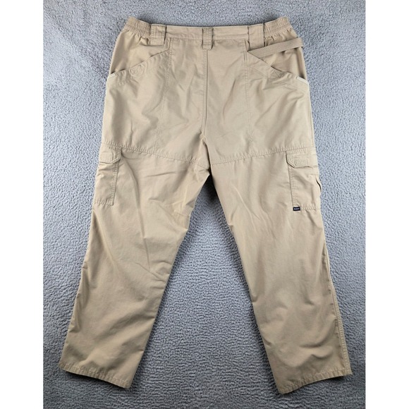 5.11 Tactical Taclite Pro Pants Mens 42x32 (39x31) Tan 74273 Regular Ripstop - Picture 12 of 14